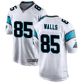 Mens Carolina Panthers Retired Player #85 Wesley Walls Nike White Vapor Untouchable Limited Jersey