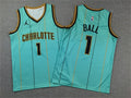 Men’s Charlotte Hornets #1 LaMelo Ball 2025-25 Mint City Edition Jersey
