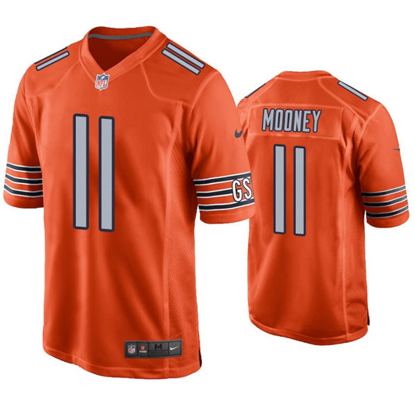 Mens Chicago Bears #11 Darnell Mooney Nike Orange Alternate Untouchable Limited Jersey