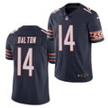 Men’s Chicago Bears #14 Andy Dalton Nike Navy Vapor Limited Footbll Jersey