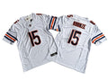 Mens Chicago Bears #15 Rome Odunze Nike White Vapor Untouchable Limited Jersey
