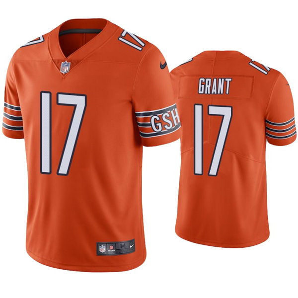 Mens Chicago Bears #17 Jakeem Grant Nike Orange Alternate Untouchable Limited Jersey