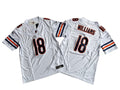 Mens Chicago Bears #18 Caleb Williams Nike White Vapor Untouchable Limited Jersey