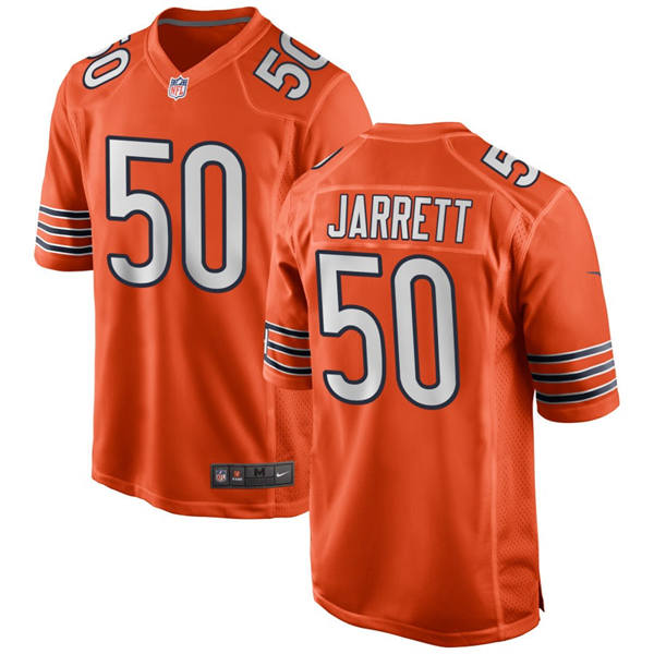 Mens Chicago Bears #50 Grady Jarrett Nike Orange Alternate Untouchable Limited Jersey