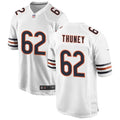 Mens Chicago Bears #62 Joe Thuney Nike White Vapor Untouchable Limited Jersey