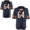 Mens Chicago Bears #64 Alex Bars Nike Navy Vapor Untouchable Limited Jersey