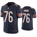 Mens Chicago Bears #76 Teven Jenkins Nike Navy Vapor Untouchable Limited Jersey