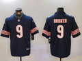Men’s Chicago Bears Jaquan Brisker #9 Navy Jersey