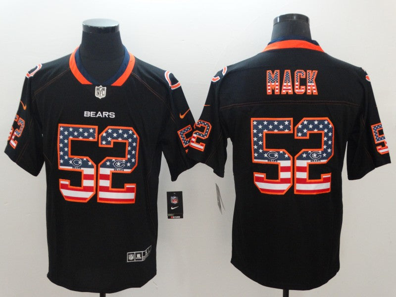 Men’s Chicago Bears Khalil Mack #52 Black Jersey