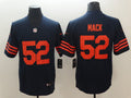 Men’s Chicago Bears Khalil Mack #52 Navy Jersey