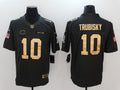 Men’s Chicago Bears Mitch Trubisky #10 Black Jersey