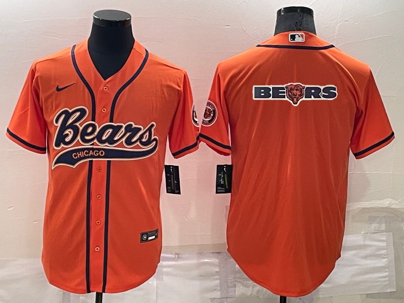 Men’s Chicago Bears Orange Jersey