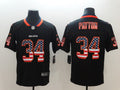 Men’s Chicago Bears Walter Payton #34 Black Jersey