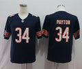 Men’s Chicago Bears Walter Payton #34 Navy Retired Jersey