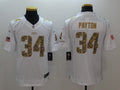 Men’s Chicago Bears Walter Payton #34 White Jersey