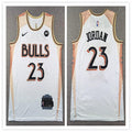 Men’s Chicago Bulls #23 Michael Jordan 2024-25 White City Edition Jersey