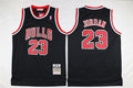 Men’s Chicago Bulls #23 Michael Jordan Black 1997-98 Mitchell&Ness Throwback Jersey