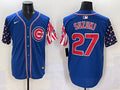 Men’s Chicago Cubs Seiya Suzuki #27 Royal Limited Jersey