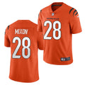 Men’s Cincinnati Bengals #28 Joe Mixon 2021 Nike Orange Alternate Vapor Limited Jersey