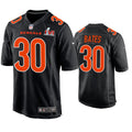 Men’s Cincinnati Bengals #30 Jessie Bates Nike Black Super Bowl LVI Bound Game Fashion Jersey
