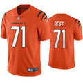 Men’s Cincinnati Bengals #71 Riley Reiff Nike Orange Alternate Vapor Limited Jersey