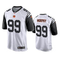Men’s Cincinnati Bengals #99 Myles Murphy White Color Rush Limited Jersey