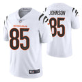 Men’s Cincinnati Bengals Retired Player #85 Chad Johnson Nike White Away Vapor Limited Jersey