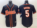 Men’s Cincinnati Bengals Tee Higgins #5 Black Jersey