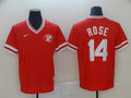 Men’s Cincinnati Reds Pete Rose #14 Red Stitched Jersey