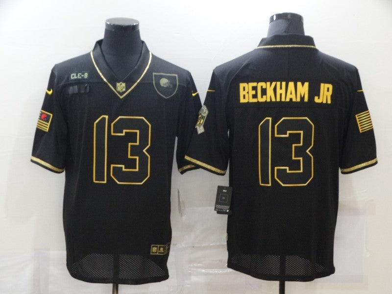 Men’s Cleveland Browns #13 Odell Beckham Jr. Black Jersey