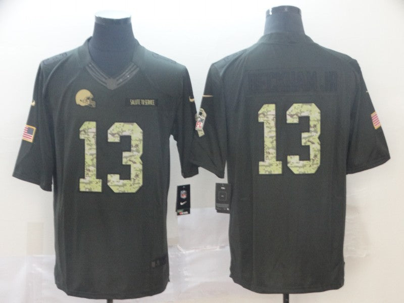 Men’s Cleveland Browns #13 Odell Beckham Jr. Black Jersey