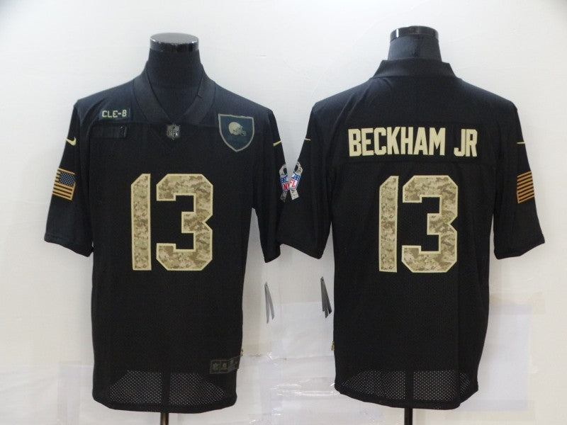 Men’s Cleveland Browns #13 Odell Beckham Jr. Black Jersey