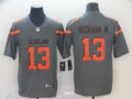 Men’s Cleveland Browns #13 Odell Beckham Jr Nike Gray Inverted Legend Jersey
