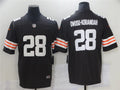 Men’s Cleveland Browns #28 Jeremiah Owusu-Koramoah Nike Brown Vapor Limited Jersey