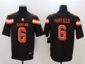 Men’s Cleveland Browns #6 Baker Mayfield Stitched Nike Brown Vapor Player Limited Jersey