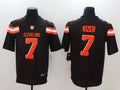 Men’s Cleveland Browns DeShone Kizer #7 Brown Jersey