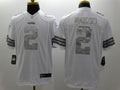 Men’s Cleveland Browns Johnny Manziel #2 White Jersey