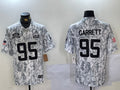 Men’s Cleveland Browns Myles Garrett #95 Arctic Camo 2024 Salute to Service Limited Jersey
