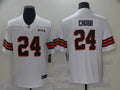 Men’s Cleveland Browns Nick Chubb #24 White 1946 Collection Alternate Jersey