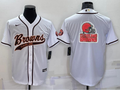 Men’s Cleveland Browns White Jersey
