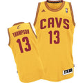 Men’s Cleveland Cavaliers #13 Tristan Thompson Yellow CAVS Swingman Throwback Jersey