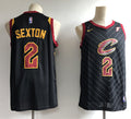 Mens Cleveland Cavaliers #2 Collin Sexton Nike Black Statement Edition Jersey