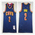 Men’s Cleveland Cavaliers #2 Kyrie Irving 2011-12 Navy CAVS Navy Hardwood Classics Throwback Jersey