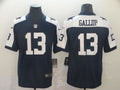 Men’s Dallas Cowboys #13 Michael Gallup Nike Navy Alternate Vapor Limited Jersey