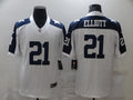 Men’s Dallas Cowboys #21 Ezekiel Elliott White Jersey