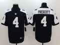 Men’s Dallas Cowboys #4 Dak Prescott Navy Jersey
