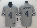 Men’s Dallas Cowboys #4 Dak Prescott Nike Gray Inverted Legend Jersey