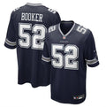 Mens Dallas Cowboys #52 Tyler Booker Nike Navy Vapor F.U.S.E. Limited Jersey