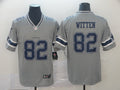 Men’s Dallas Cowboys #82 Jason Witten Nike Gray Inverted Legend Jersey