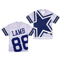 Men’s Dallas Cowboys #88 CeeDee Lamb Nike Gray Big Face Football Jersey